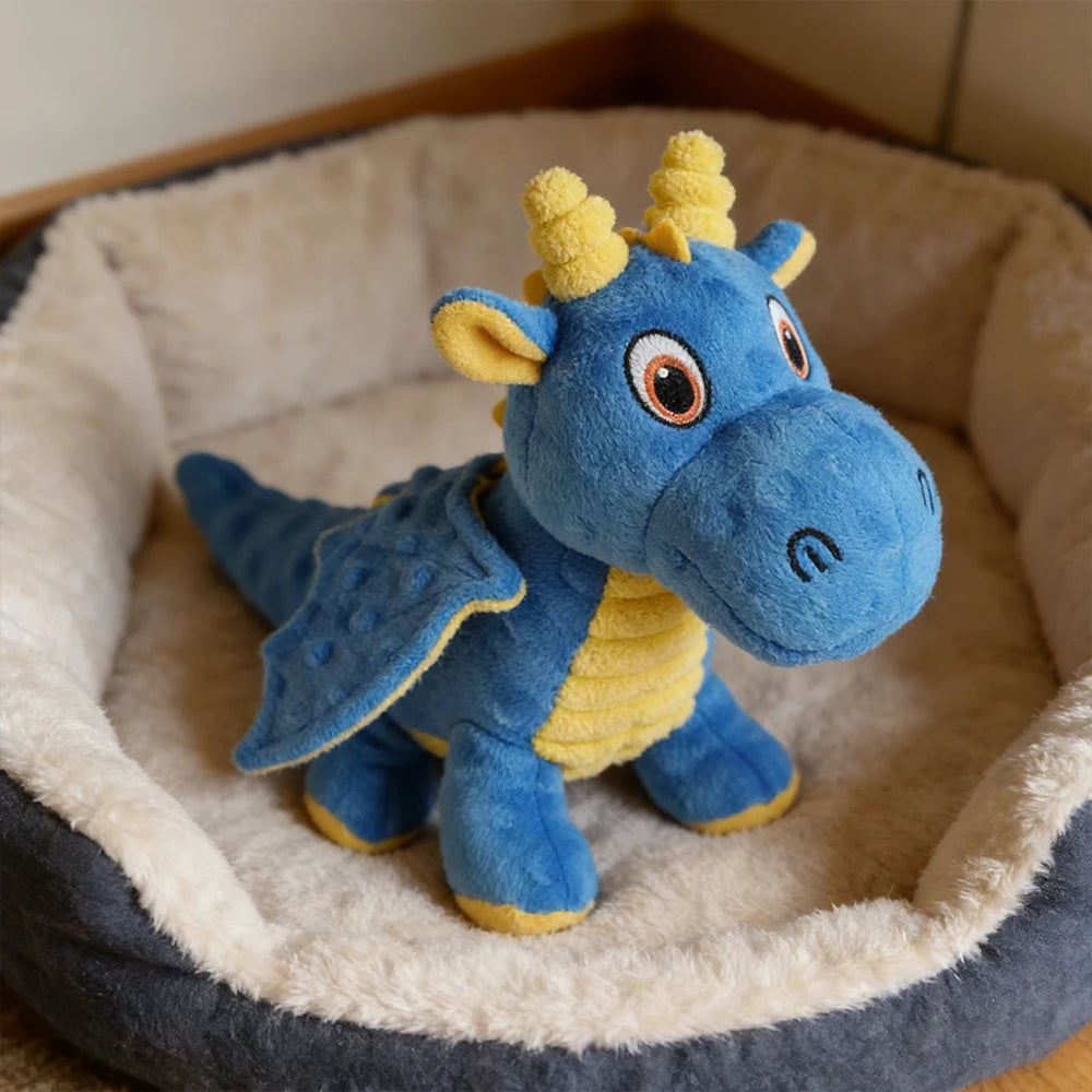 Dragon Plush Squeaky Toy